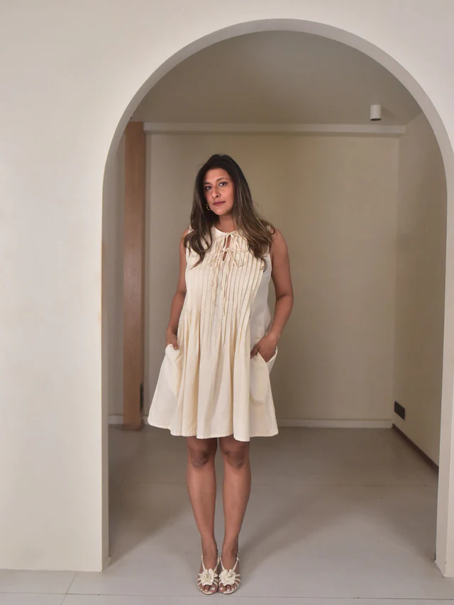 Amara Pintuck Dress