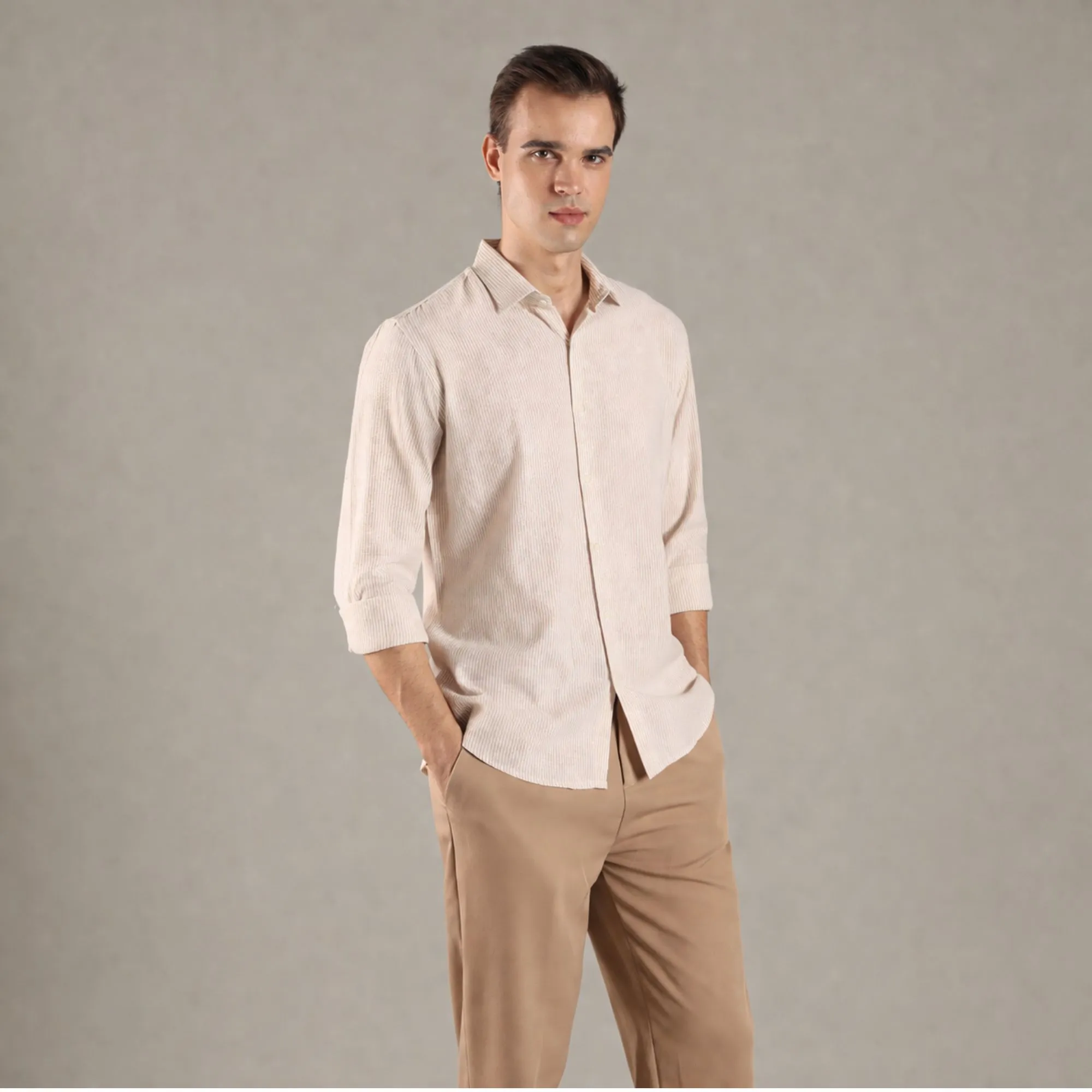 Wheat Stripes Shirt