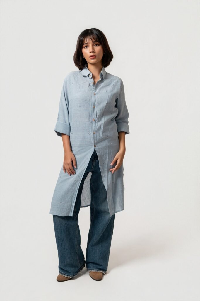 Saaj Shirt Dress