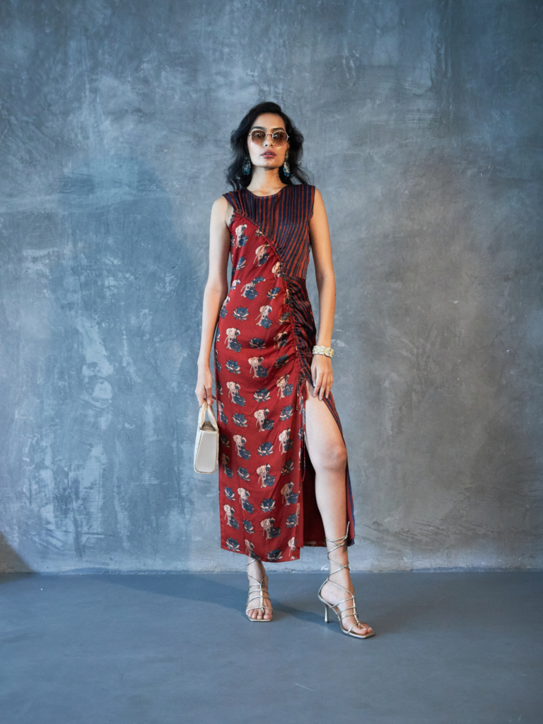 RUCHÉ DRESS