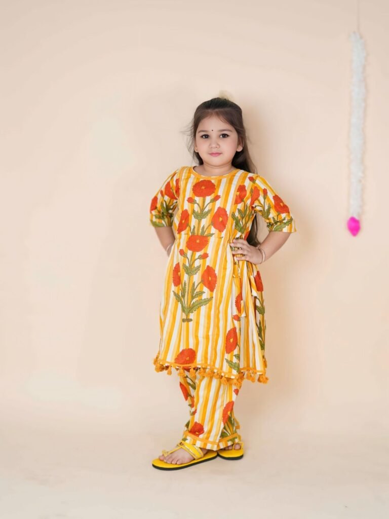 Sunny Bloom Kurta Set