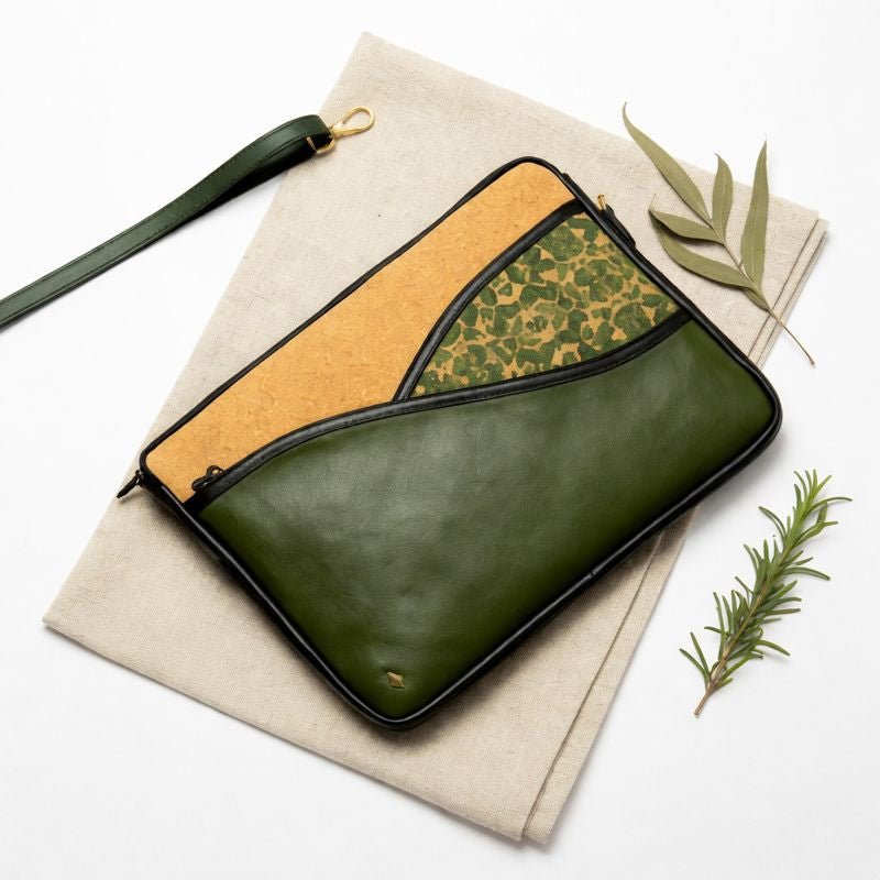Acacia Vegan Leather Laptop Sleeve