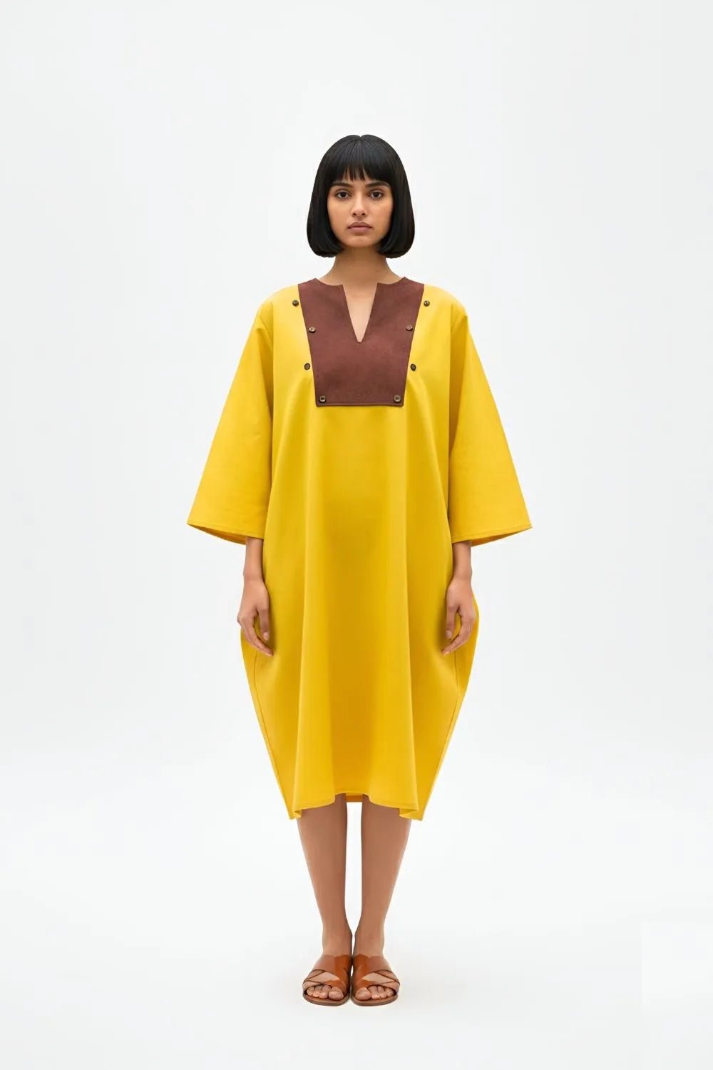 Asparagus Green-Tuscan Red Midi Dre