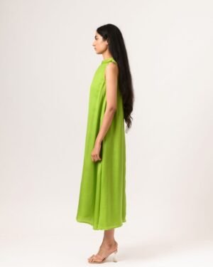 Ecru Greenhalterneckdress 2