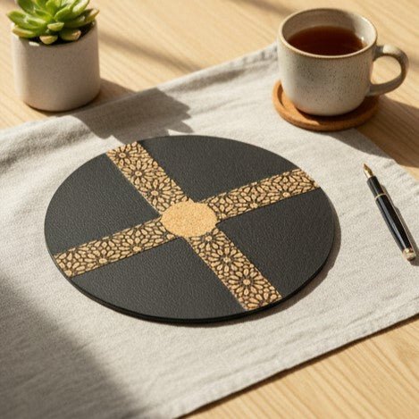 Green Hermitage Mouse Pad Plant Lea