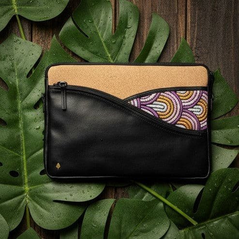 Acacia Vegan Leather Laptop Sleeve