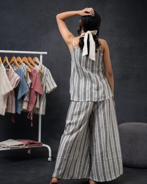 Handwoven Kala Cotton Striped Loungewear Set 4 1400X