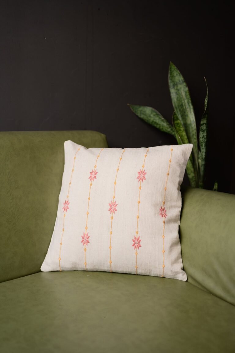 Chaki Golda Soof Cushion