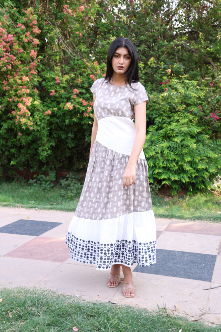 Saanjh Cotton Dress