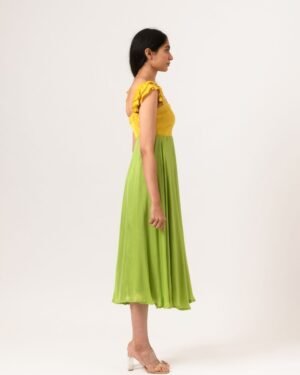 Yellow Greenumbrelladress 3