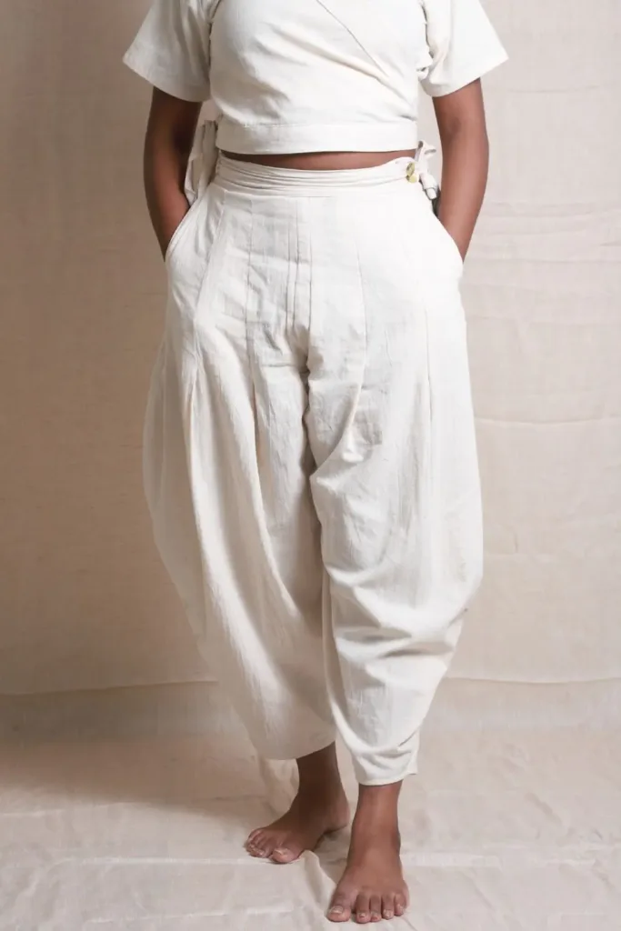 Kala-cotton Women's beige Pants I
