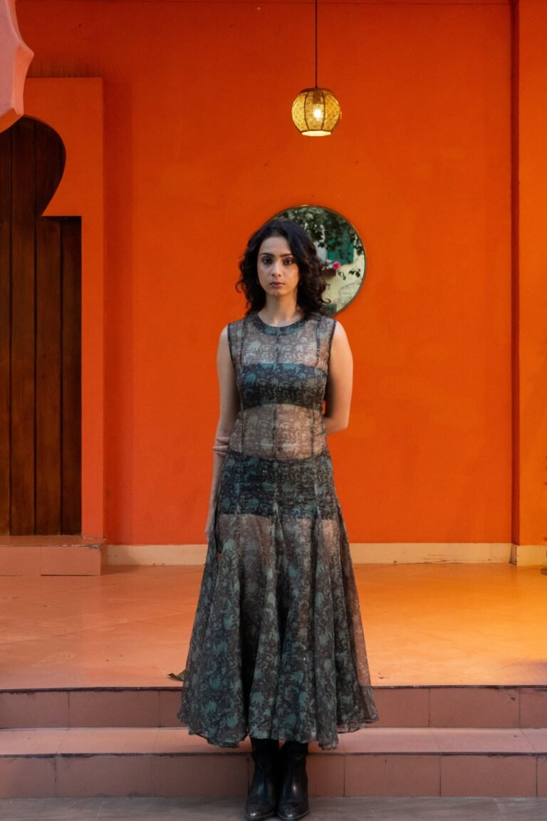 Siah Sheer Dress