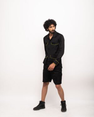 Black Neon Co Ord Set 3