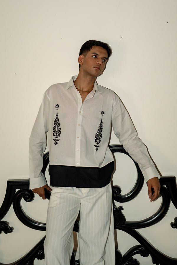 May Shirt - Black & White
