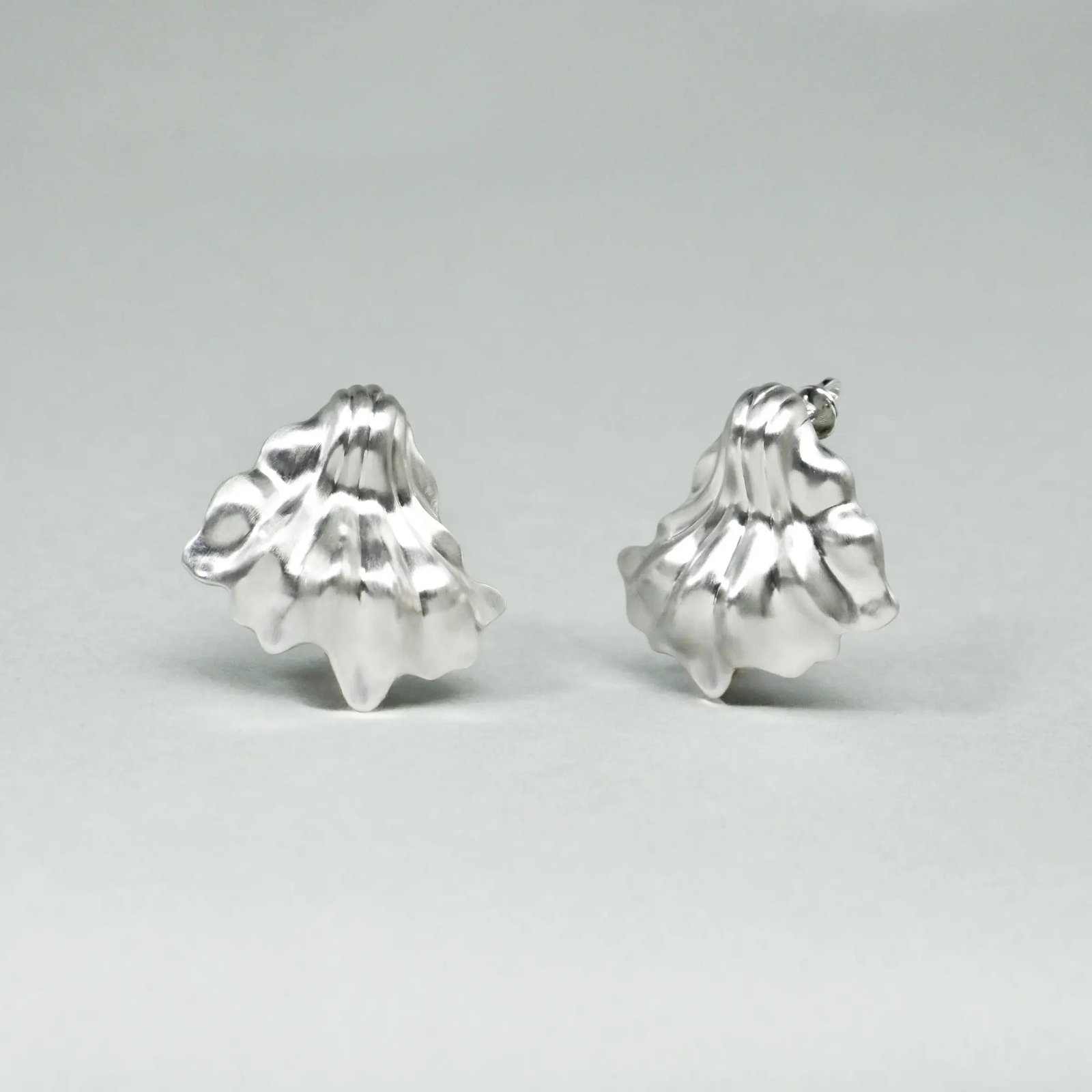 Chanterelle Form Earrings