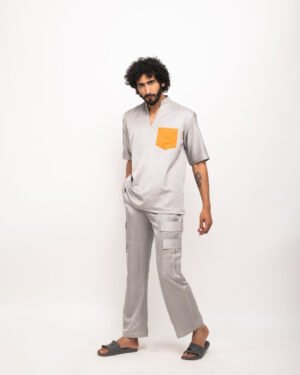 Grey Orangepocketshirt Neoncolorblockedshirt Bluecolorblockedshirt 3