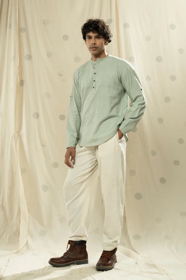 Handwoven Heritage Kurta