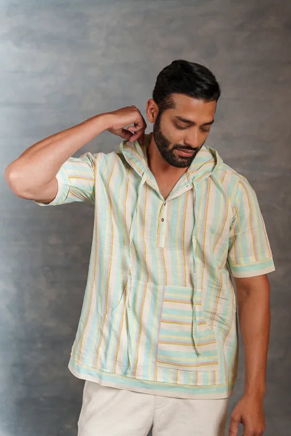 The Artisan's Grid Handwoven Khadi