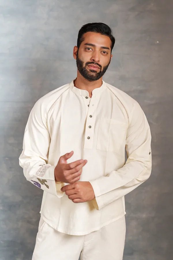 Artisan Crafted Khadi Shirt with