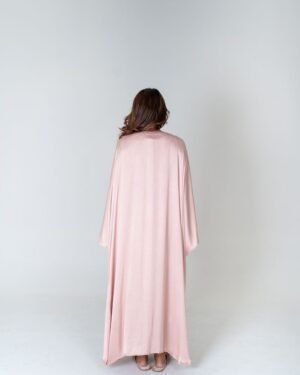 Pink Greenbraidedlongkaftan