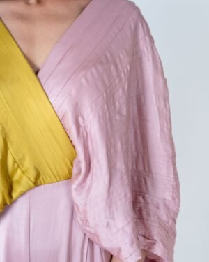 Pink Yellowcolor Blockedjumpsuit 3