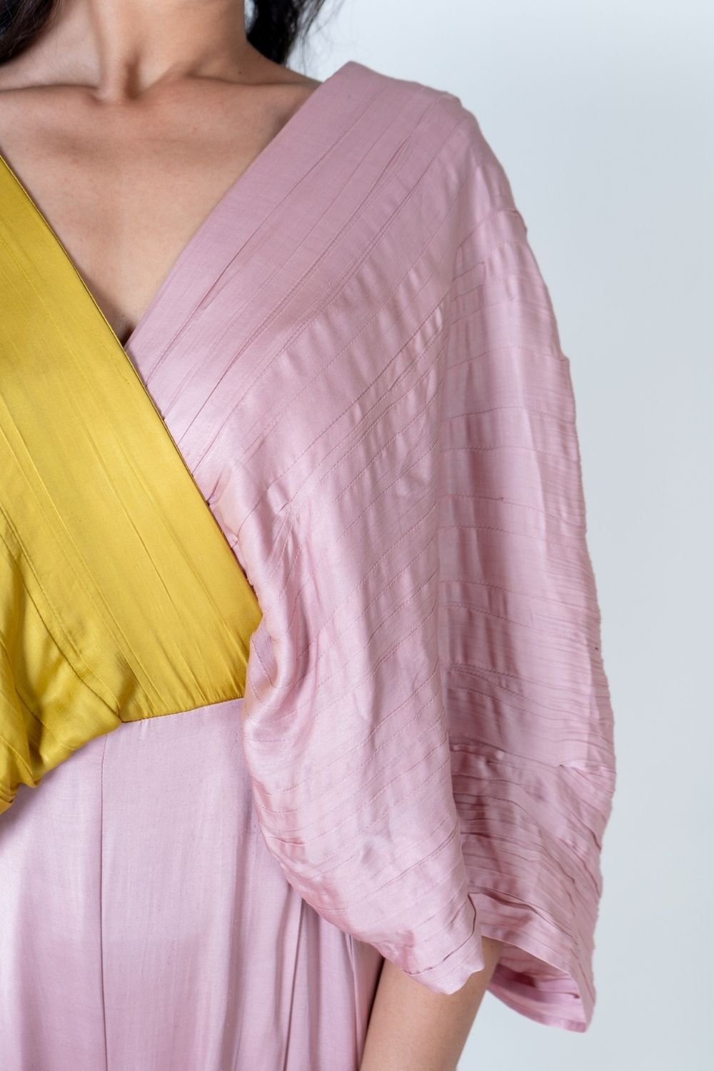 Pink-Yellow Jumpsuit