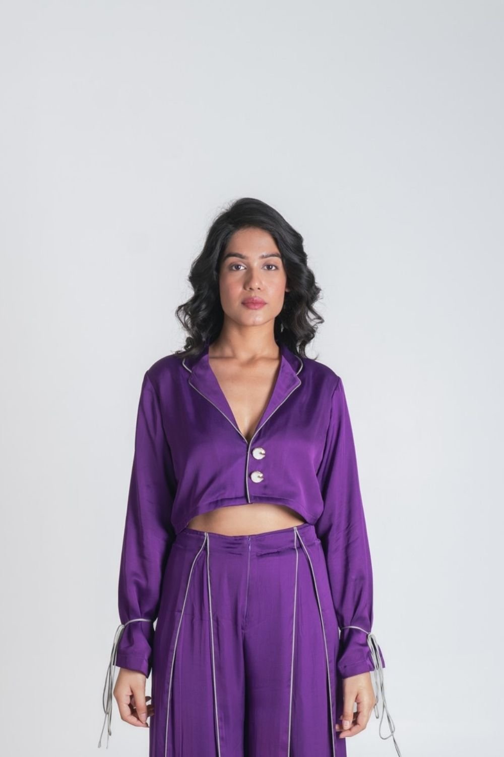 Purple Full Sleeve Top