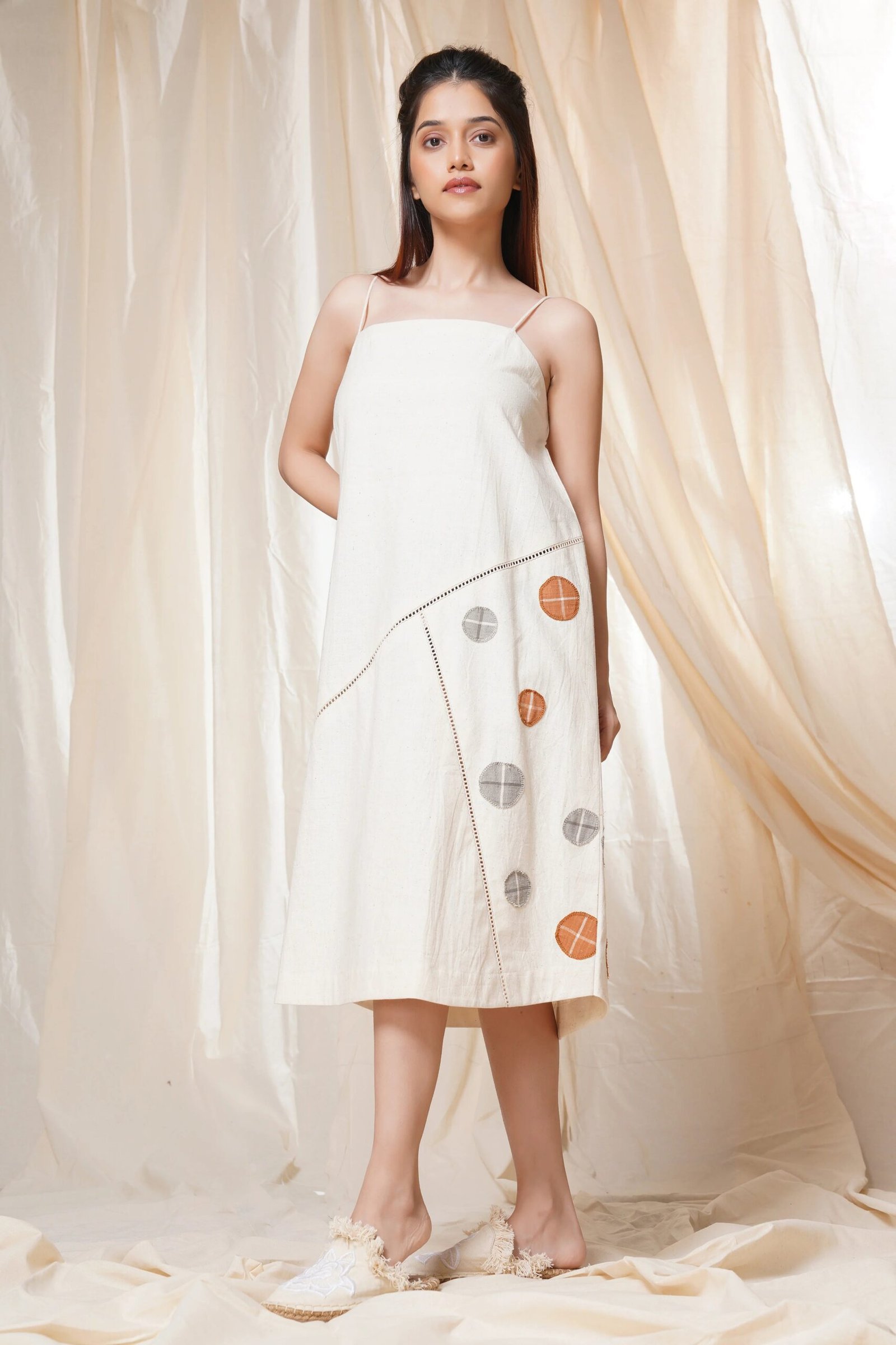 Timeless Checks Polka Dress