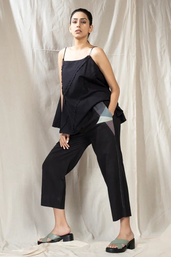Eco Angles Jade Black Co Ord Set