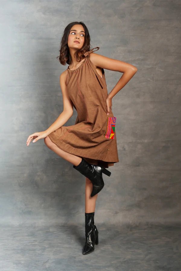 Handwoven Khadi Dress A Timeless