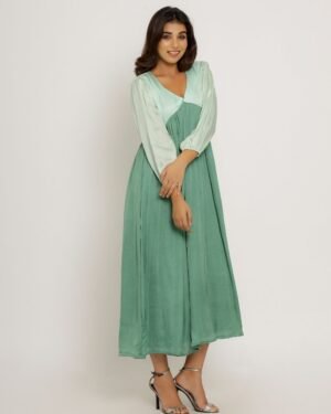 Teal Teagreenmaxidress 4