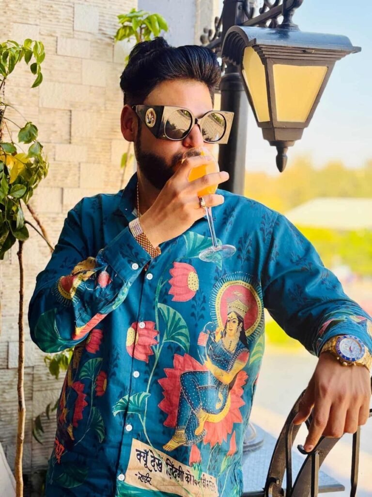 Bharat Montage Shirt Men