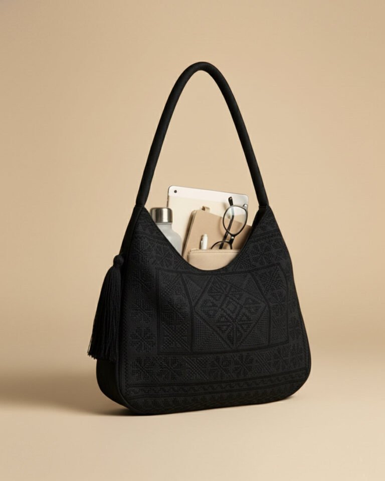Noir Thread Hobo - Large