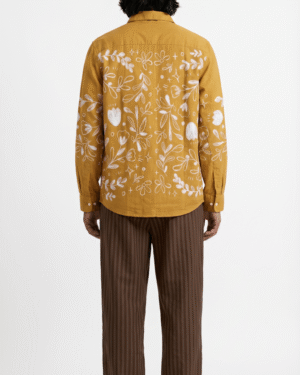 Flowerchild Full Sleeve Shirt Men Yellow Mustard Luxury Shirts For Men 7521394 1