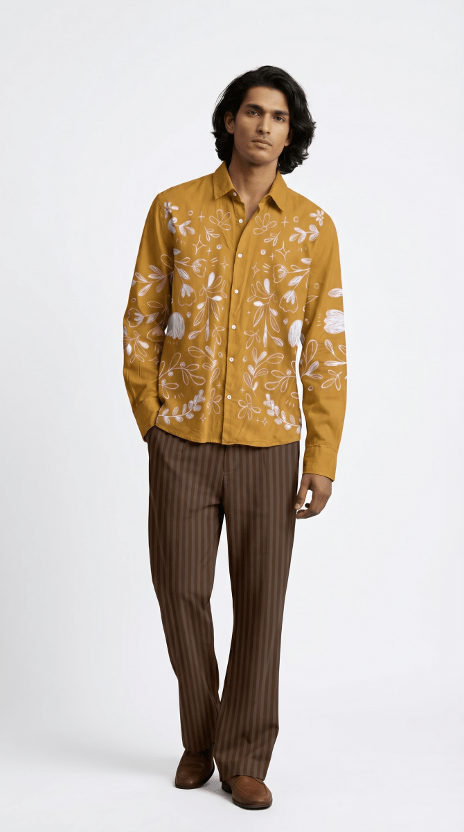Flowerchild Shirt Men