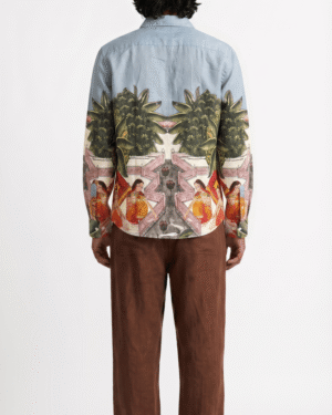 Medieval Backyard Holiday Shirts Men Available In Linen 5110837