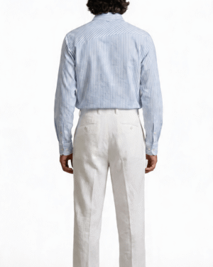 Natraj Oblique Placate Blue Shirt Men 2830890