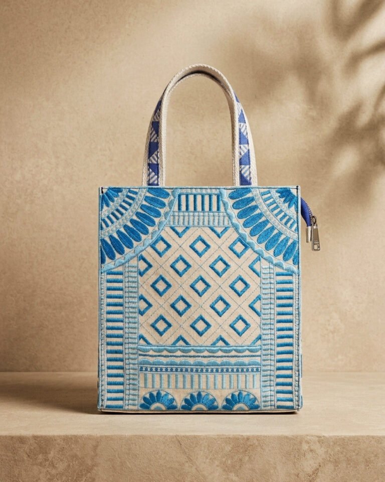 Neela Jodhpur Boxy Tote