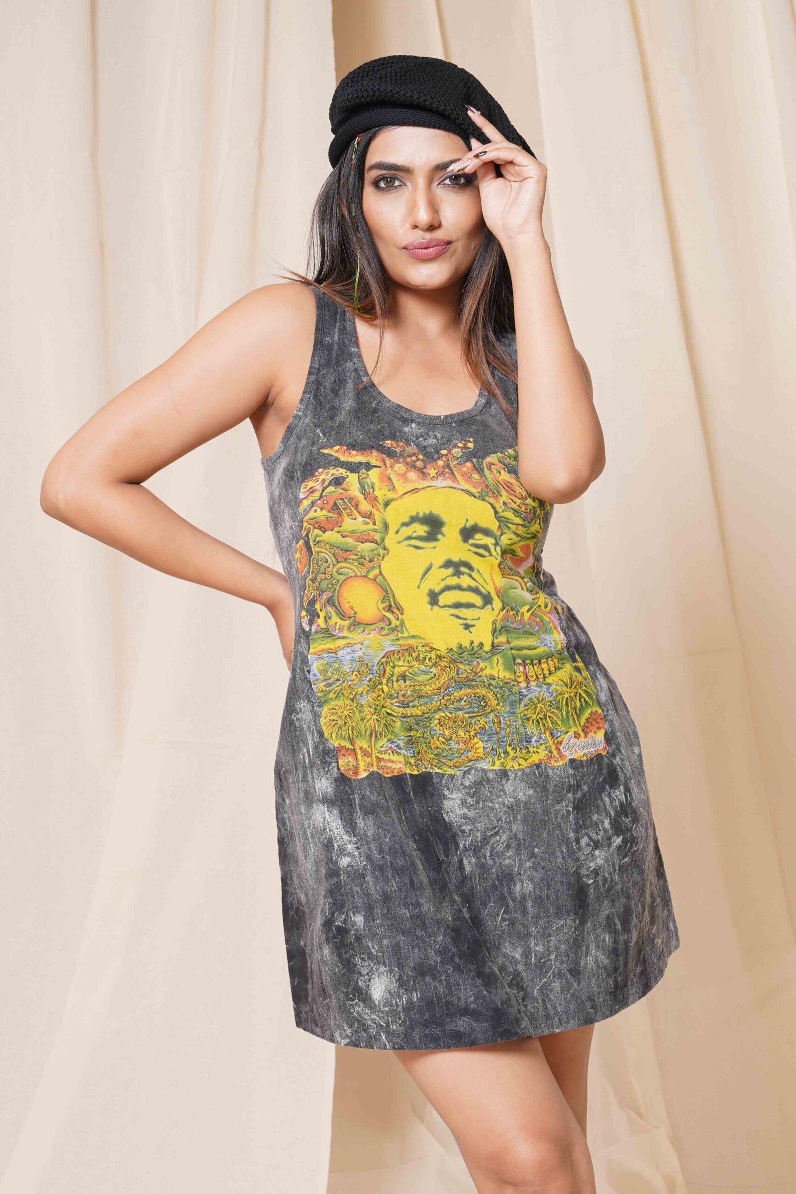 Reggae Legend Acid Wash Tank Top