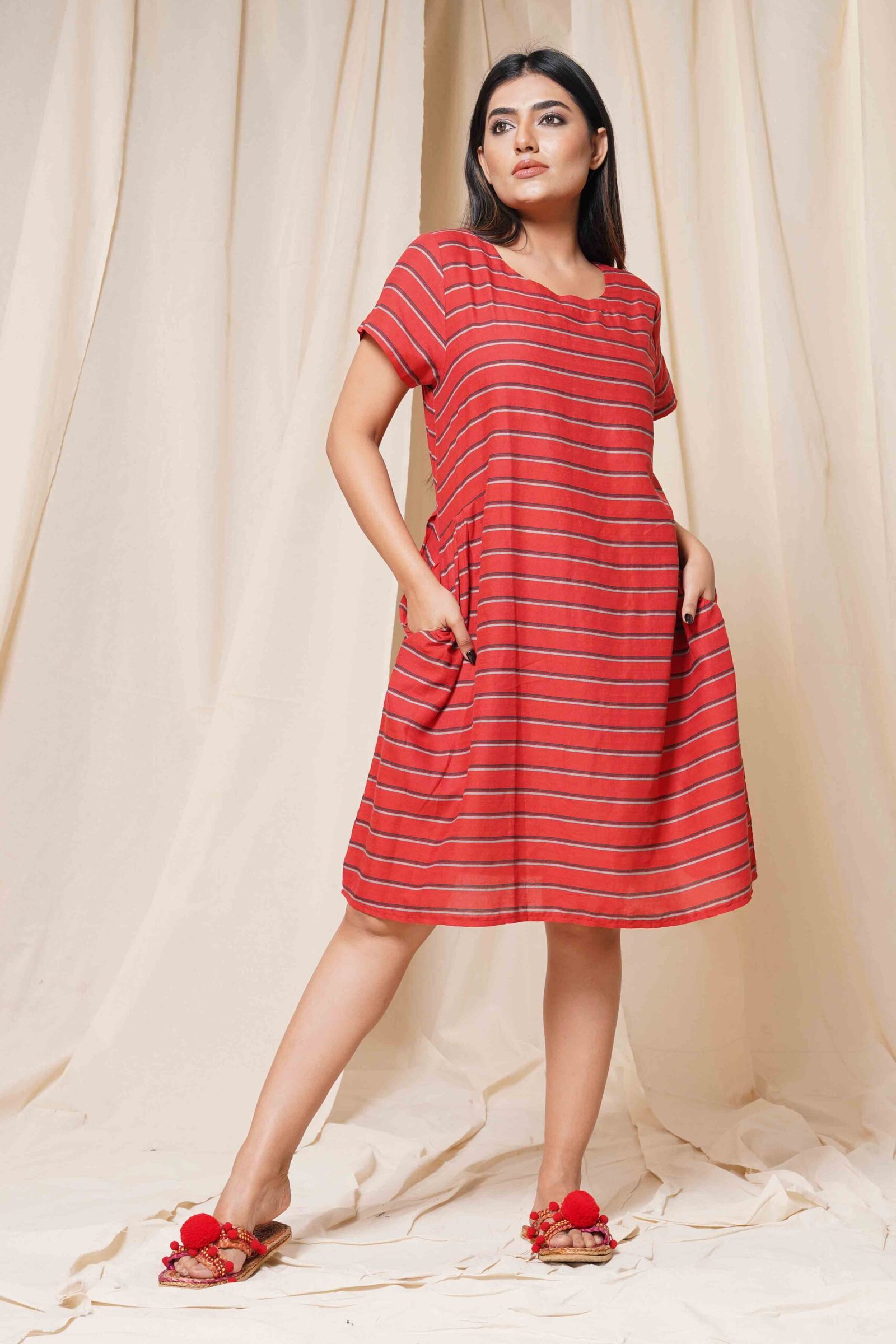 Comfort Me Mid Length Dress