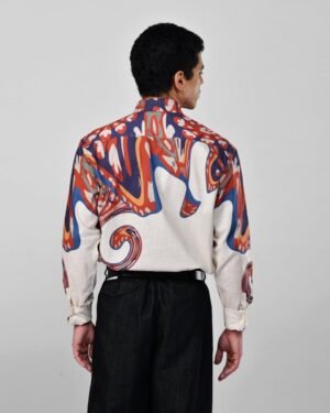 Reimagined Curves Luxury Designer Shirt Soft Cotton Or Pure Linen Partywear Shirt For Men 1562370 1