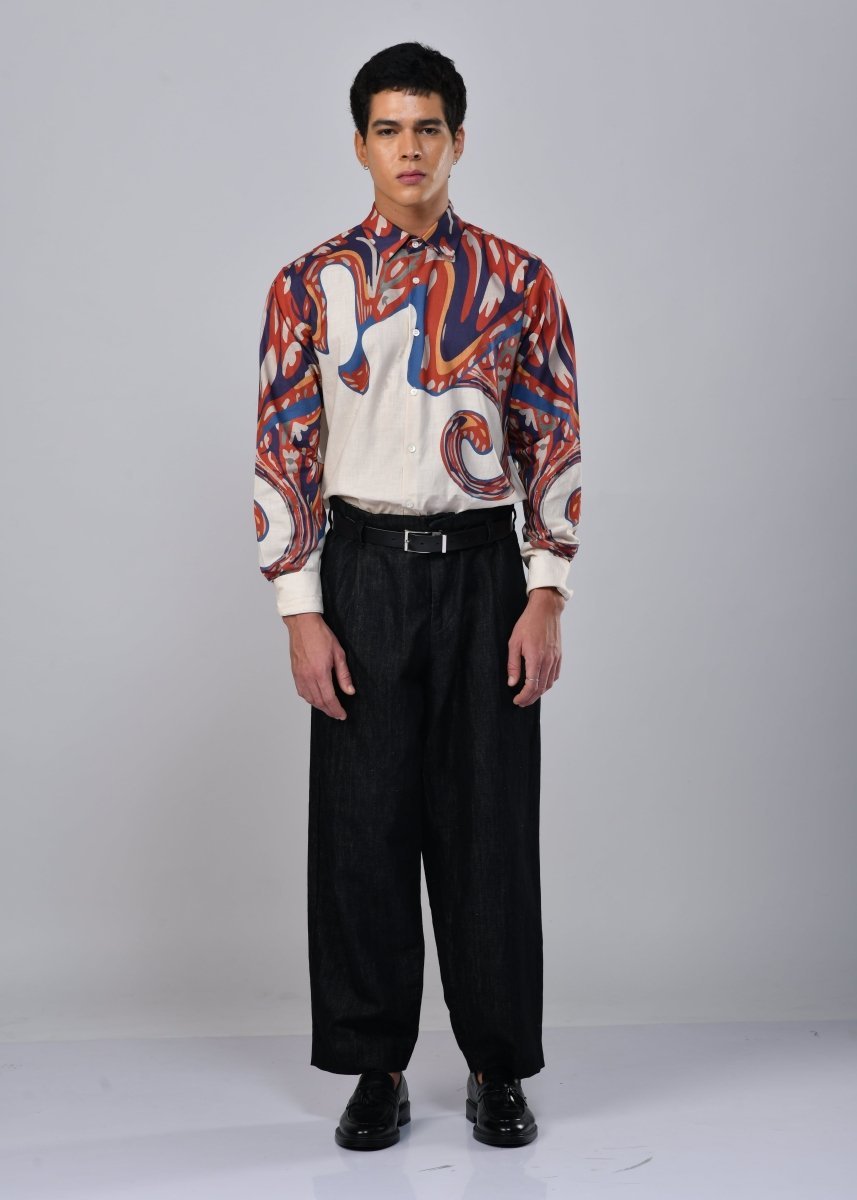 Reimagined Curves Shirt Men