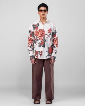 Roseplant Holiday Shirts Men White Available In Cotton And Linen 1311242 1