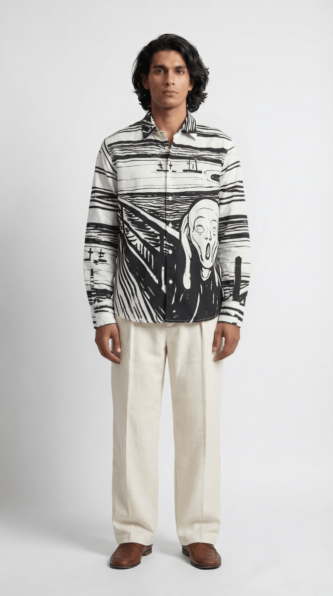 Scream Shirt Men