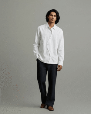 Yin Yang Shirt Yys White Cotton Shirt For Men 1217557 1