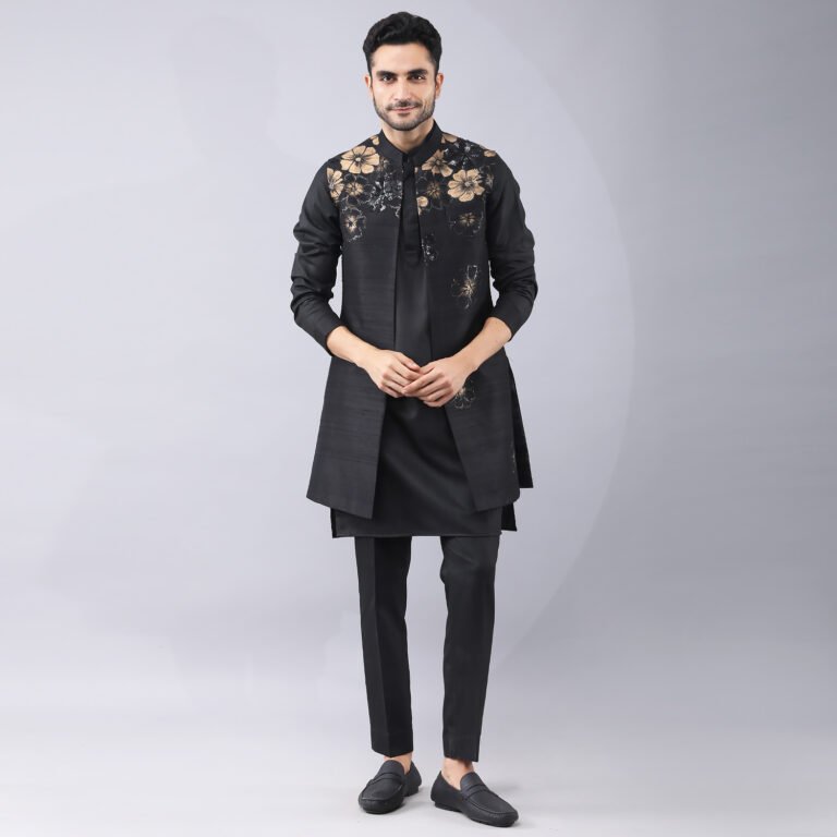 Placement printed Bundi Jacket with