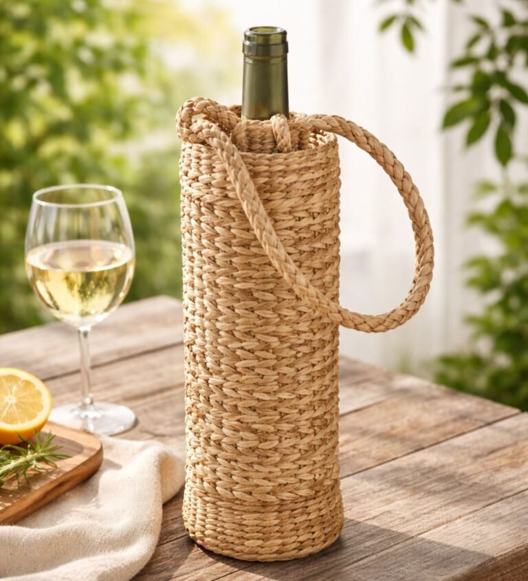 Kauna Grass Wine Bottle Case