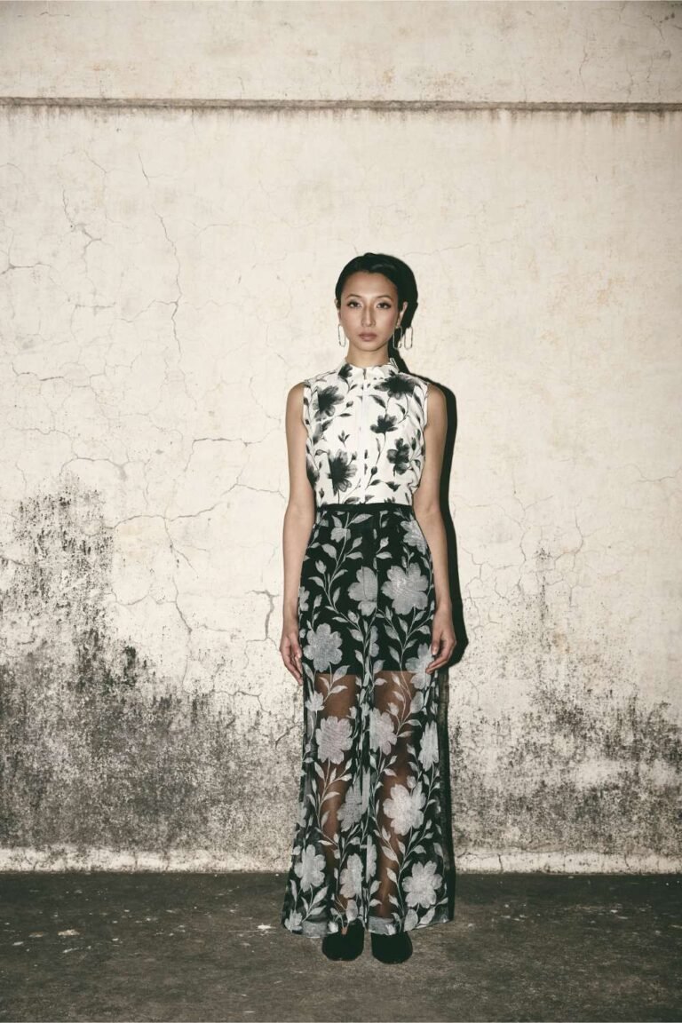 Floral Organza Pant