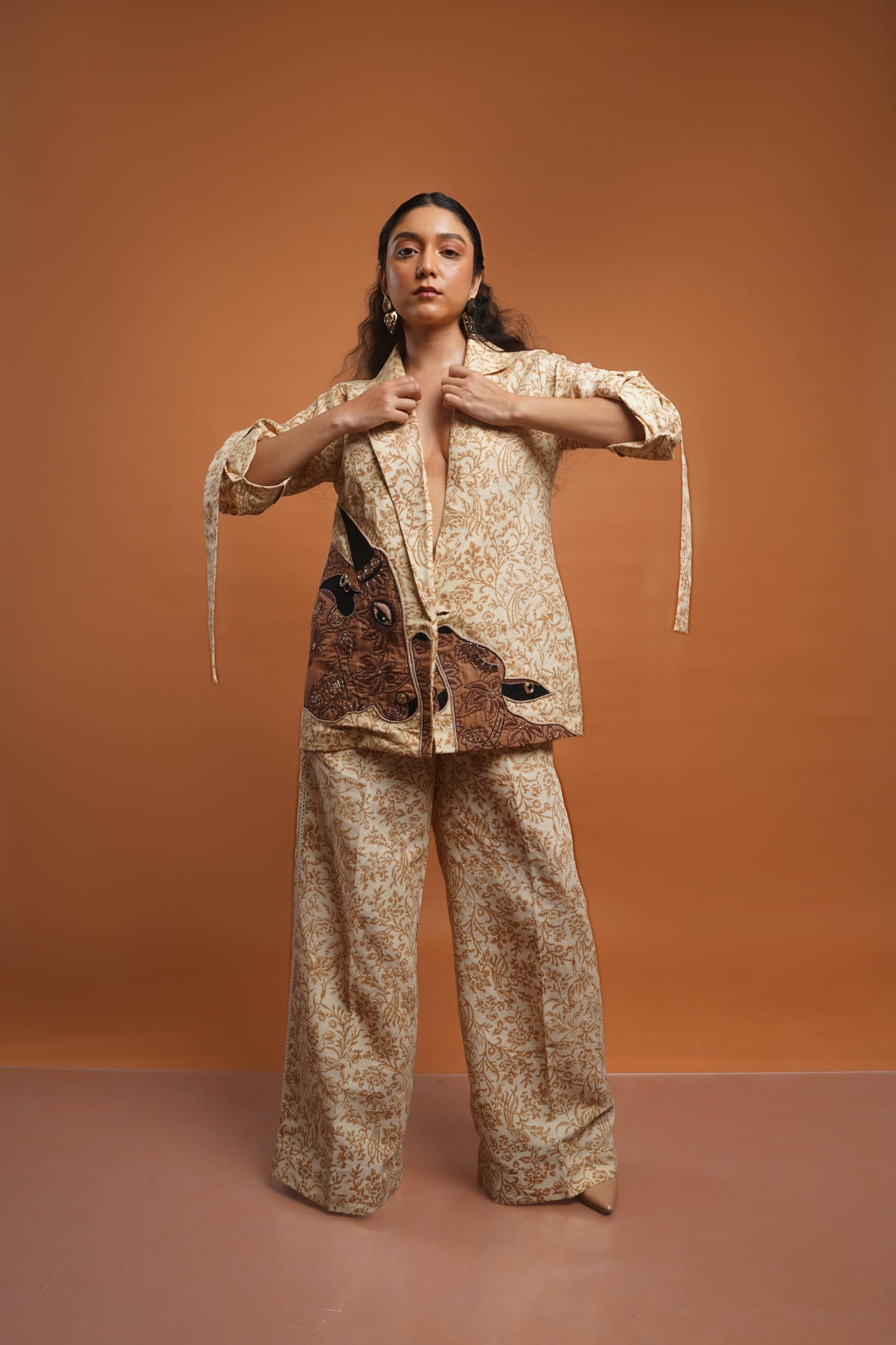Dhenu Blazer Co-ord Set