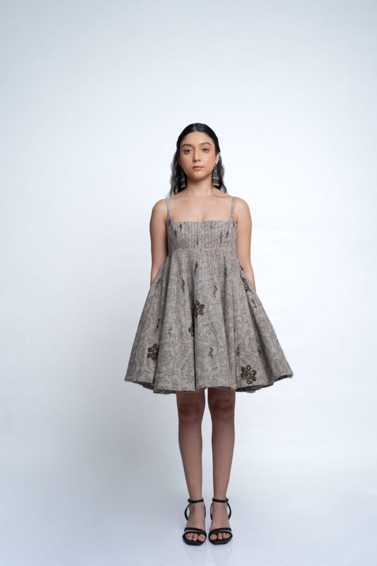 Navya Grey Dress